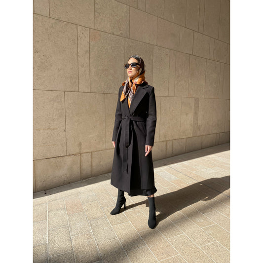 Black essential Coat